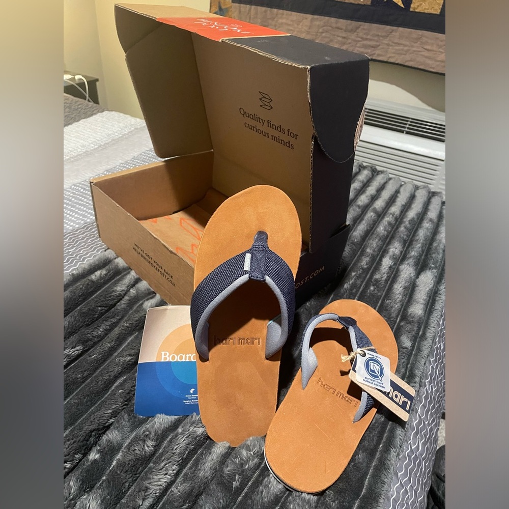 Men’s Leather flip flops